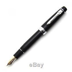 Sailor Professional Gear  Matte Black M (Medium) nib 21kt Fountain Pen