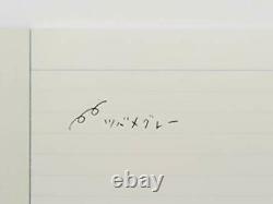 Sailor×Tsubame notebook fountain pen gift set gray MF premium matte black 89-203