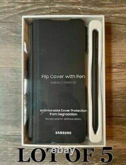 Samsung Galaxy Z Fold3 5G Case Flip Cover With S Pen SPen BRAND NEW LOT OF 5