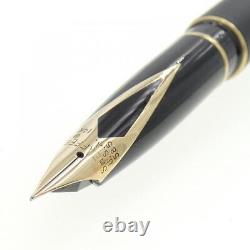 Schafer Targa 1003 Matte Black Fountain Pen Used