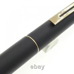 Schafer Targa 1003 Matte Black Fountain Pen Used