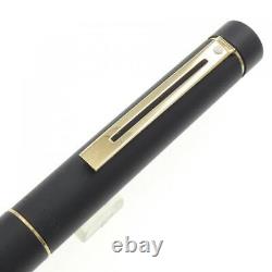 Schafer Targa 1003 Matte Black Fountain Pen Used