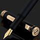 Scriveiner Luxury EDC Fine Point Fountain Pen Gorgeous Matte Black Pocket Pen