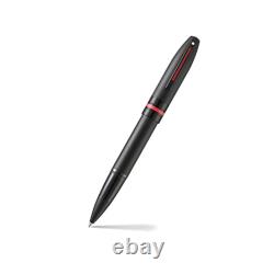 Sheaffer 9108 Icon Rollerball Pen Matte Black with Glossy Black PVD Tr