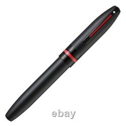 Sheaffer Icon Rollerball Pen, Matte Black & Red, Brand New