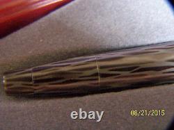 Sheaffer Intrigue Fountain Pen#614 Silken Bark 14K Gold Medium NIB White Dot