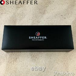 Sheaffer Legacy Engraved Chevron Matte Black PVD Rollerball Pen 9061-1