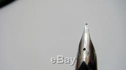 Sheaffer Slim Targa Fountain Pen, Matte Black, Steel Medium Nib