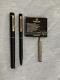 Sheaffer TARGA 1003 Matte Black Fountain Pen Nib 14K & Ballpoint Pen Set