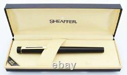 Sheaffer Targa 1003 Fountain Pen Early Version, Matte Black, 14k Medium Nib