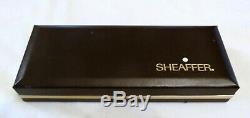 Sheaffer Targa 1003 Matte Black Fountain Pen With 14k Gold Nib & Ballpoint Pen
