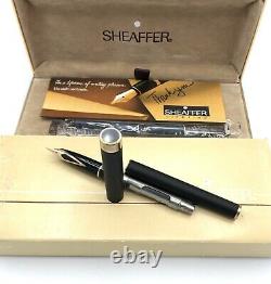 Sheaffer Targa 1003 matte black big size fountain pen New Old Stock in box