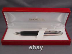 Sheaffer Vintage White Dot Legacy Ball Pen-Linear Matte Black