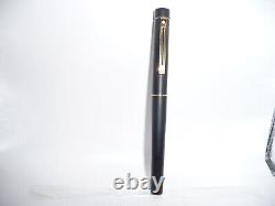 Sheaffer Vintage White Dot Matte Black Targa Classic Fountain Pen-medium-new