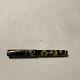 Sheaffer Vintage White Dot With Flat Top Black and Pearl Fountain Pen free ship