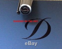St Dupont Defi Gunmetal Fountain Pen Limited Edit W Black Matt Color New 400707