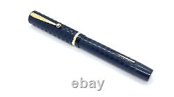 Stunning Early Sheaffer Oversize Flat Top Pen, Bchr, Firm, 14k Medium Nib, USA