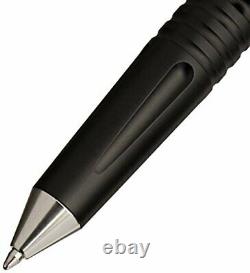 Tactical Pen, Push Button, Matte Black W / Pocket Clip