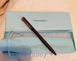 Tiffany Tiffany T-clip ballpoint pen matte black #81947b