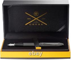 Townsend Limited Edition Fountain Pen with Luxury Gift Box Matt Black Medium M