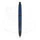 Vanishing Point Fountain Pen Matte Blue with Black Accents