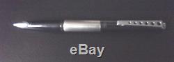 Very Desirable MONT BLANC CARRERA Fountain Pen black barrel with matte grey