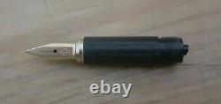 Very rare FERRARI (AURORA) Formula Fountain Pen Matte Black Excellent Vinage