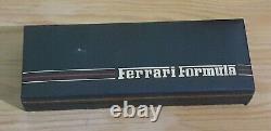 Very rare FERRARI (AURORA) Formula Fountain Pen Matte Black Excellent Vinage