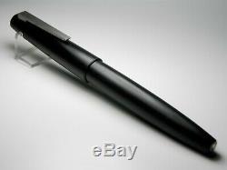 Vintage Lamy 2000 Fountain Pen-Matt Black Makrolon-18K Fine Nib-W. Germany