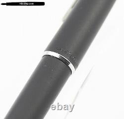 Vintage Lamy 80 Fountain Pen in Matte Black with 14K OBB-nib / W. Germany