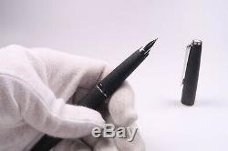 Vintage MONTBLANC 220SP Matte Black Brushed Finish Fountain Pen 585 NIB