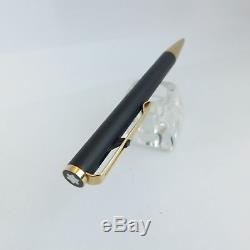 Vintage MONTBLANC 784 Ballpix Matte Black/Gold Ballpoint Pen in Box Germany1970s