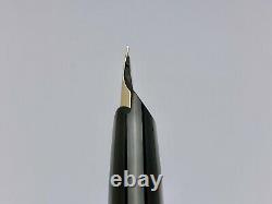 Vintage Montblanc 220 Matte Black Brushed Finish Fountain Pen 003