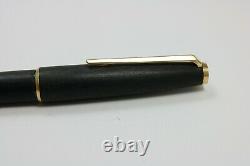 Vintage Montblanc Matte Black Fountain Pen