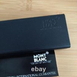 Vintage Montblanc Slimline Ballpoint Pen Matte Black