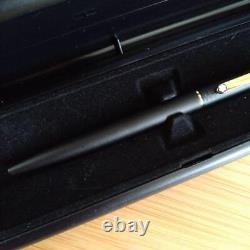 Vintage Montblanc Slimline Ballpoint Pen Matte Black