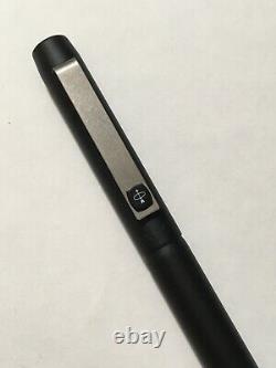 Vintage Parker 25 Epoxy Black Flat Top Fibre Tip Pen-england-dry Refill