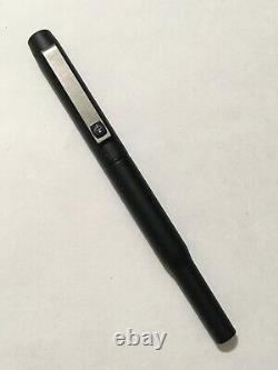 Vintage Parker 25 Epoxy Black Flat Top Fibre Tip Pen-england-dry Refill