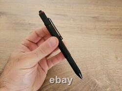 Vintage ROTRING 600 Matte Black Trio Pen Made in Germany Authentic USED