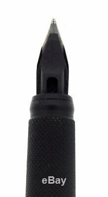 Vintage Rotring 600 Matte Black Fountain Pen With Medium Nib Mint Nos Condition