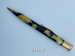 Vintage Sheaffer Fountain Pen & Pencil Flat Top Lifetime Celluloid 1920s + Pen