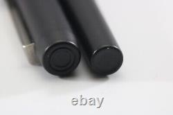 Vintage (c1980) Parker 25 Epoxy Matt Black Medium Fountain Pen (Cased & Refills)