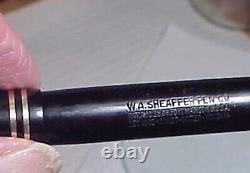 Vintage ca. 1930's SHEAFFER FULLSIZE FLAT TOP White Dot Fountain pen