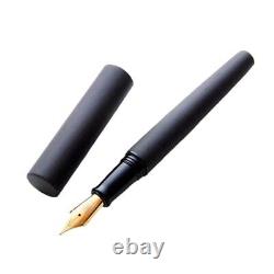 WANCHER World Tree Fountain Pen Ebony Wooden Shaft EF Extra Fine