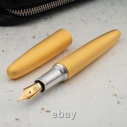 Wancher Dream Pen Aluminium Gold Matte Sandblasted Body JOWO #6 Fountain Pen