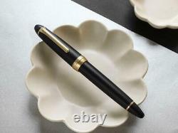 Wancher Fountain Pen Sand Matte Gold II Limited 21K PMMA Resin New Japan Gift