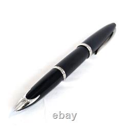 Waterman Carene Matte Black Fountain Pen 18K F Nib