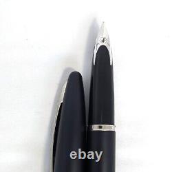 Waterman Carene Matte Black Fountain Pen 18K F Nib