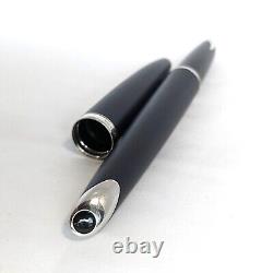 Waterman Carene Matte Black Fountain Pen 18K F Nib