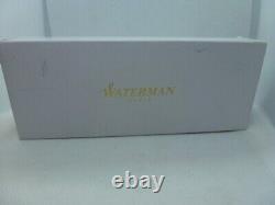 Waterman Expert 3 Ballpoint Pen Black & Silver New In Box S0951880 matte blk
